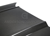 15-17 Ford Mustang Anderson Composites AC-HD15FDMUEB-OE-DS Type-OE Double Sided Hood