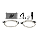 18-21 Ford Mustang Mishimoto MMOC-STI-15 Oil Cooler Kit - Silver