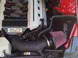 15-17 Ford Mustang GT 5.0L V8 JLT CAI-FMG-15 Black Textured Cold Air Intake Kit w/ Red Filter - Tune Req