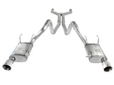 11-14 Ford Mustang GT 5.0L V8 AFE 49-43049-P MACH Force-Xp 3in 409 SS Cat-Back Exhaust System w/ Polished Tip