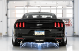 15-17 Ford Mustang GT AWE Tuning 3020-32028 S550 Cat-Back Exhaust - Track Edition (Chrome Silver Tips)