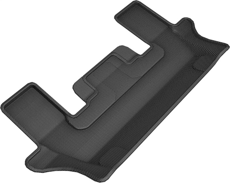 3D MAXpider 20-21 Ford Explorer 6-Seat Kagu 3rd Row Floormats - Black Floor Mats - Rubber 3D MAXpider