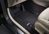 3D MAXpider 2007-2010 Ford/Lincoln Expedition/Navigator Kagu 1st Row Floormat - Black Floor Mats - Rubber 3D MAXpider