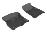 3D MAXpider 2007-2010 Ford/Lincoln Expedition/Navigator Kagu 1st Row Floormat - Black Floor Mats - Rubber 3D MAXpider