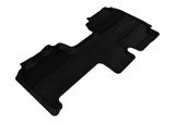 3D MAXpider 2009-2014 Ford F-150 Supercab Kagu 2nd Row Floormats - Black Floor Mats - Rubber 3D MAXpider