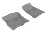 3D MAXpider 2011-2017 Ford/Lincoln Expedition/Navigator Kagu 1st Row Floormat - Gray Floor Mats - Rubber 3D MAXpider