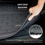 3D MAXpider 2011-2019 Ford Explorer Kagu Cargo Liner - Black Floor Mats - Rubber 3D MAXpider