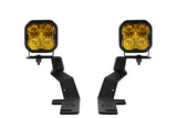 15-20 Ford F-150 / 17-20 Ford Raptor Diode Dynamics DD6570 Pro SS3 LED Ditch Light Kit - Yellow Combo