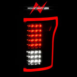 15-17 Ford F-150 ANZO 311261 LED Taillights Black