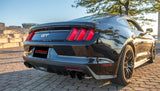 15-17 Ford Mustang GT V8 5.0L Corsa Performance 14335BLK 3in Cat Back Exhaust Black Quad Tips (Xtreme)