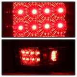 04-08 Ford F-150 xTune 5034069 LED Tail Lights Chrome Housing Red/Clear Lens