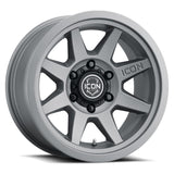 21-23 Ford Bronco ICON 1917858347CH Rebound 17 x 8.5 / 6 x 5.5 / 0mm Offset 4.75in BS 106.1mm Bore Charcoal Wheel