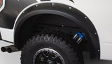 10-14 Ford F-150 SVT Raptor V8 6.2L Bushwacker 20098-02 Pocket Style Flares 2pc-Black