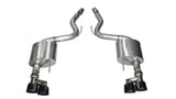 15-17 Ford Mustang GT V8 5.0L Corsa Performance 14334BLK 3in Axle Back Exhaust Black Quad Tips (Sport)