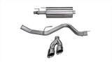 15-20 Ford F-150 V6 Ecoboost Corsa 14836 Polished Sport Single Side Dual 4in Tips CB Exhaust System