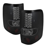 04-08 Ford F-150 Spyder 5078131 LED Tail Lights Black Smoke