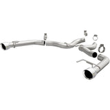 15-17 Ford Mustang GT 5.0L MagnaFlow 19344 3in SS Race Series Dual Split Rear Exit Exhaust System