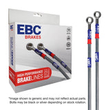 2009 Ford F-150 V8 4.6L 2WD EBC BLA7757-6L 6 Lug w/2in Ext Stainless Steel Brake Line Kit