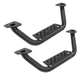 15-24 Ford F-150 / 19-24 Ranger Go Rhino D6410000T Dominator Extreme D6 SideSteps Tex Blk 4in Drop Down Steps (Pair)