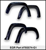 18-20 Ford F-150 EGR 793574-G1 Bolt-On Look Color Match Fender Flares - Set - Shadow Black