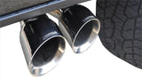 15-20 Ford F-150 V8 Corsa 14837 Single Side CB Exhaust with 4in Polished Pro-Series Tips