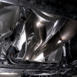 17-20 Ford Raptor V6 Stainless Works FTR17CBDP 3in Catback Exhaust Factory Connect Dump Exit