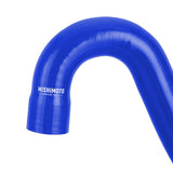 15-17 Ford Mustang GT Mishimoto MMHOSE-MUS8-15LBL Silicone Lower Radiator Hose - Blue