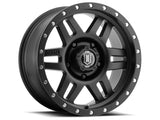 21-23 Ford Bronco ICON 1417858347SB Six Speed 17x8.5 6x5.5 0mm Offset 4.75in BS 108mm Bore Satin Black Wheel