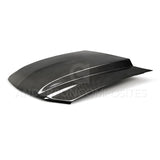 13-14 Ford Mustang Anderson Composites AC-HD13FDMU-CJ Type-CJ Carbon Fiber Cowl Hood