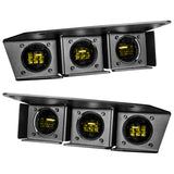 21-23 Ford Bronco ORACLE Lighting 5890-006 Triple LED Fog Light Kit for Steel Bumper Yellow