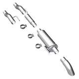 11-14 Ford F-150 V6 3.7L / V8 5.0L & 6.2L Magnaflow 17137 3" Stainless Steel Cat Back Exhaust Single Turn Down in Front of Rear Tire Tip