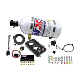 05-10 Ford F-150 / 05-10 Ford Mustang 4.6L Nitrous Express 20947-10 3 Valve Nitrous Plate Kit (50-150HP) w/ 10lb Bottle