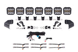 21-23 Ford Bronco Diode Dynamics DD7264 SS5 Pro CrossLink Windshield -White Combo Lightbar Kit