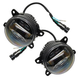 15-17 Ford Mustang/Explorer Oracle 5868-504 4in High Performance LED Fog Light (Pair)-6000K