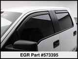 09-14 Ford F-150 / 10-14 Raptor EGR 573395 In-Channel Window Visors Set of 4 - Matte