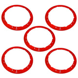 21-23 Ford Bronco L4 Ecoboost Ford Racing M-1021K-BLR Functional Bead Lock Ring Kit-Red