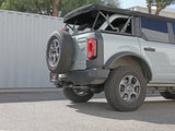 21-23 Ford Bronco L4 2.3L(t)/V6 2.7L(tt) aFe 49-33137-C Vulcan 3in 304 SS Axle-Back Exhaust w/ Carbon Tips