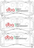 08/14-01/19 Ford Mustang GT 5.0L DBA DB9021SP Front Street Performance Brake Pads