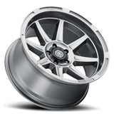 21-23 Ford Bronco ICON 6020108345GM Bandit 20x10 6x5.5 -24mm Offset 4.5in BS Gunmetal Wheel