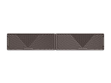 15-24 Ford F-150 WeatherTech W356CO Rear Rubber Mats -Cocoa