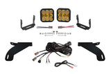 21-23 Ford F-150 Diode Dynamics DD7331 SS5 Bumper LED Pod Light Kit -Yellow Pro Combo