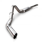 11-14 F-150 V6 Stainless Works FTECOCB-LMF 3.5in Catback S-Tube Muffler Factory Connection