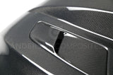 15-17 Ford Mustang Anderson Composites AC-HD15FDMU-CJ-DS Double Sided Carbon Fiber Cowl Hood