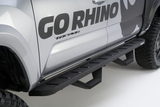 15-24 Ford F-150 / 17-24 Ford Raptor Go Rhino 6341558720PC RB10 Running Boards w/ Mounting Brackets, 2 Pairs Drop Steps Kit