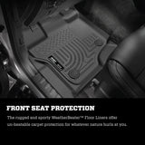 15-24 Ford F-150 SuperCab Pickup Husky Liners 94051 Weatherbeater Black Front & 2nd Seat Floor Liners