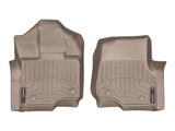 15-24 Ford F-150 WeatherTech 456971 Front FloorLiner - Tan w/ First Row Bucket Seats