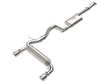 21-23 Ford Bronco L4 2.3L / V6 2.7L aFe 49-33138-P Vulcan Series 3 IN to 2-1/2 IN 304 Stainless Steel Cat-Back Exhaust System w/ Polished Tip