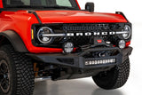 21-23 Ford Bronco Addictive Desert Designs F230181060103 Rock Fighter Winch Front Bumper - Hammer Black