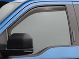 15-20 Ford F-150 / 17-20 Raptor WeatherTech 80765 Front Side Window Deflectors - Dark Smoke