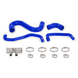 15-17 Ford Mustang GT Mishimoto MMHOSE-MUS8-15LBL Silicone Lower Radiator Hose - Blue